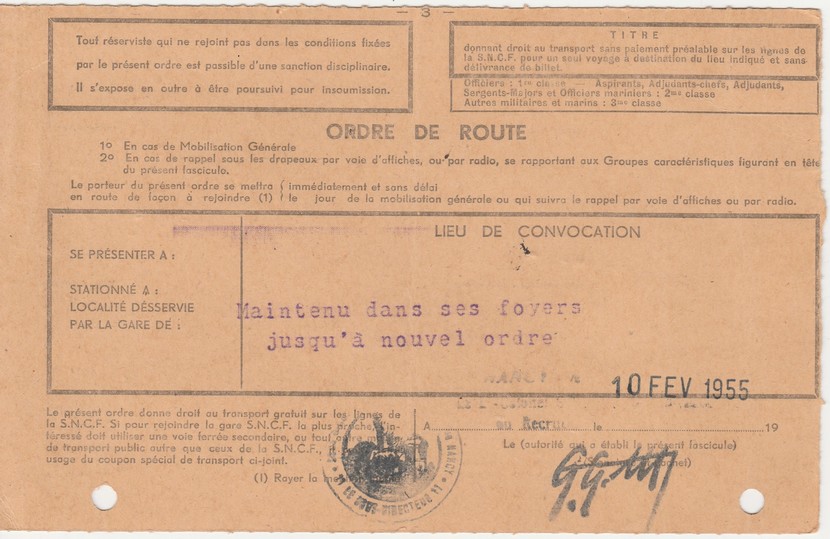 Fascicule de mobilisation (2) (Nantes, 1955) 